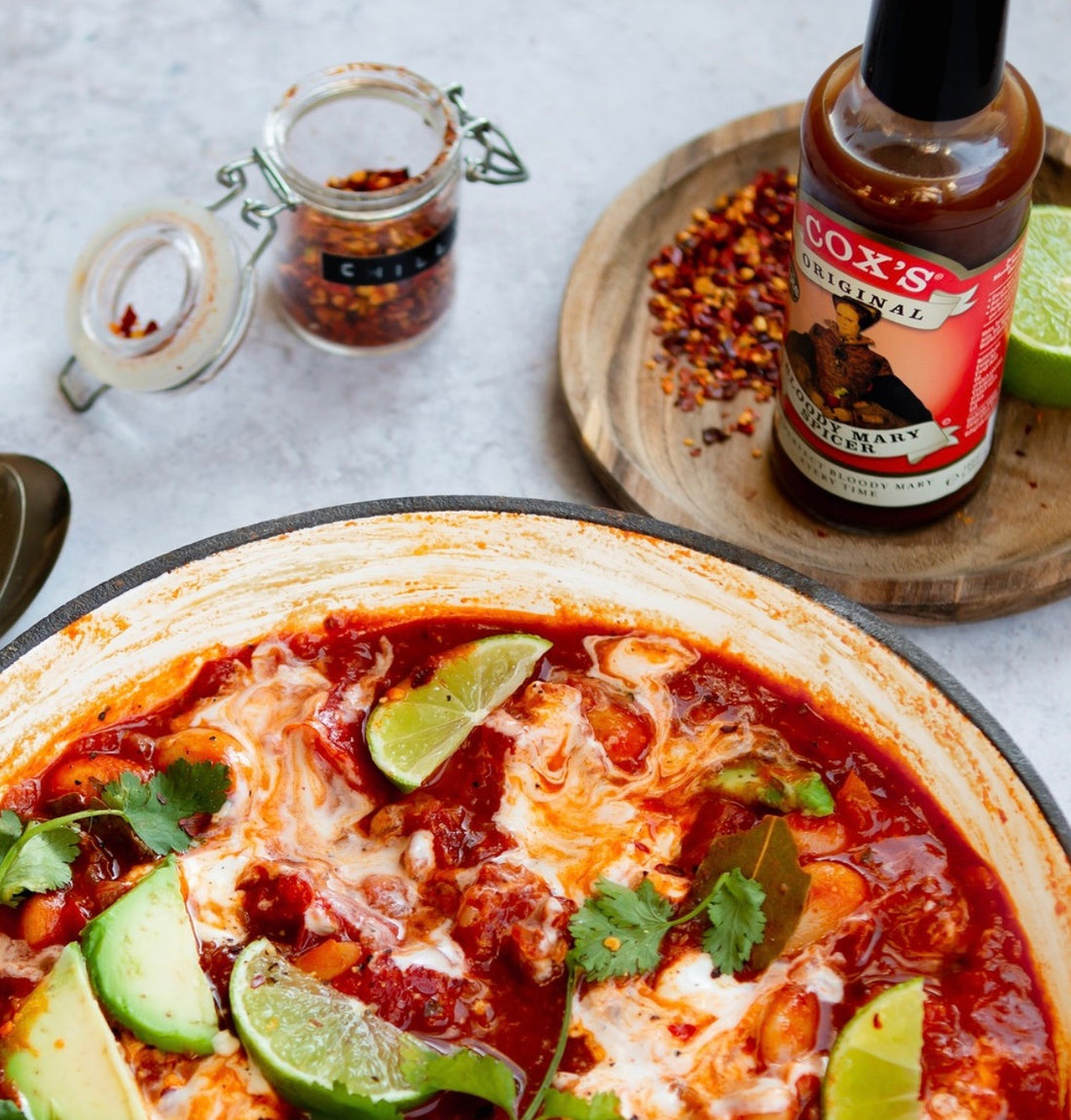 Shakshuka with a Bloody Mary Twist: A Flavourful Brunch Delight