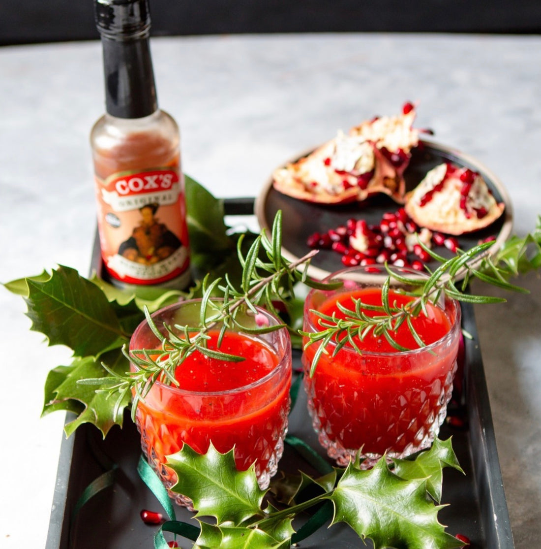 Get Festive with a Rosemary and Pomegranate Bloody Mary